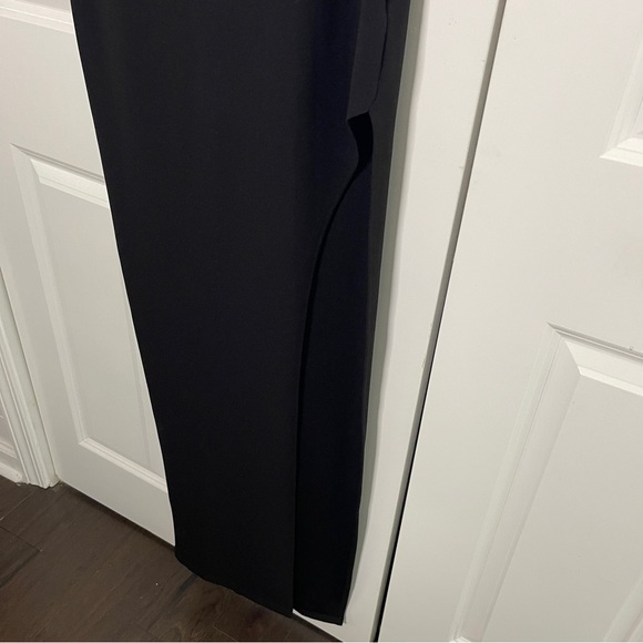 Windsor Wanda Formal Corset Crepe Dress Size Small High Slit Formal Bodycon Maxi - Picture 5 of 13